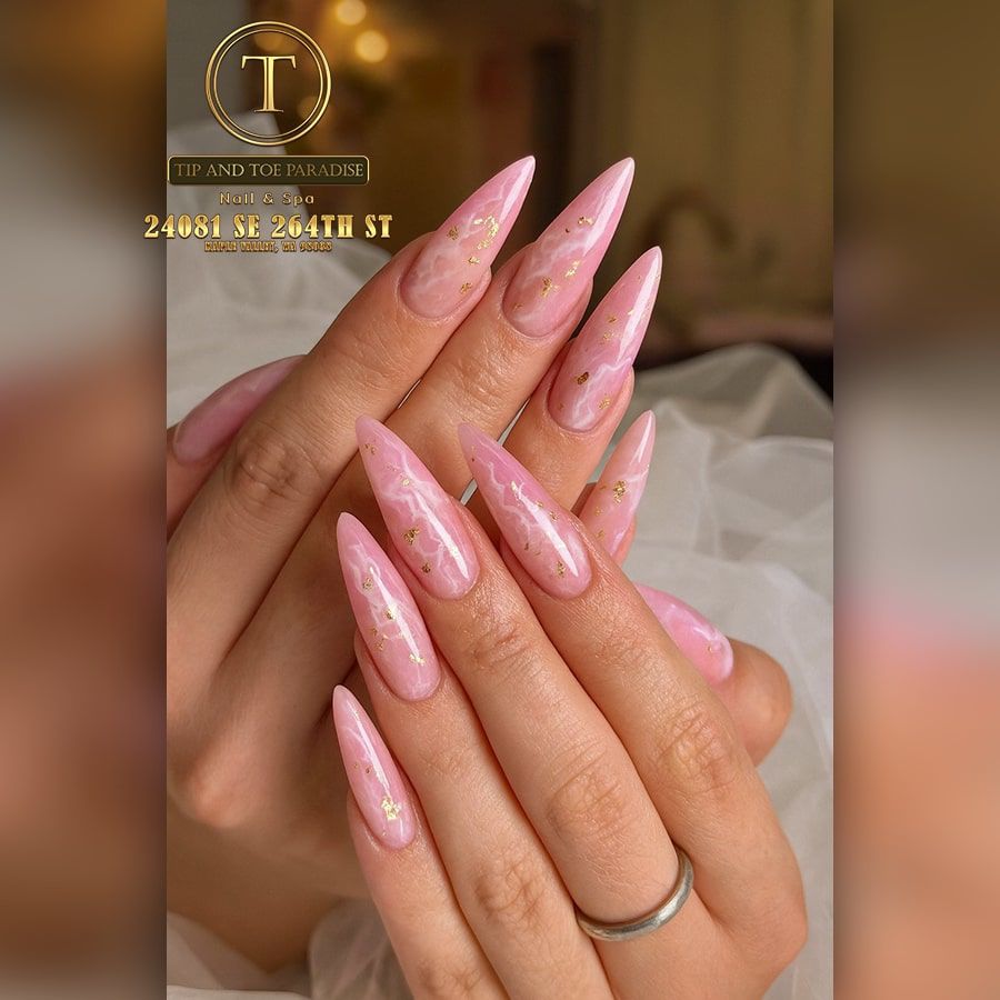 Beautiful Nails at Tip & Toe Paradise
